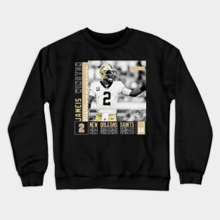 Jameis Winston Paper Poster Crewneck Sweatshirt